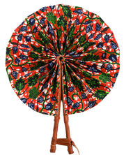 African Print Fans