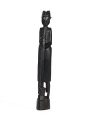 Hand Carved Village Warrior Woman Statue (shelf 9)