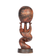 Hand Carved Medium Globe Statue (Shelf 3)