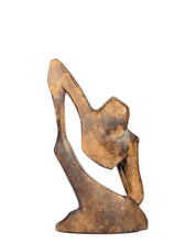 Hand Carved “Thinking Man” Statue (shelf 2)