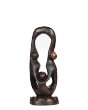 Hand Carved Family Unit Statue (shelf 6)