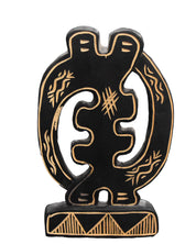 Hand carved Adinkra symbol wall hanging (small)