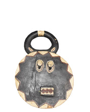 Hand carved Goli Mask (Black) (left hallway wall)
