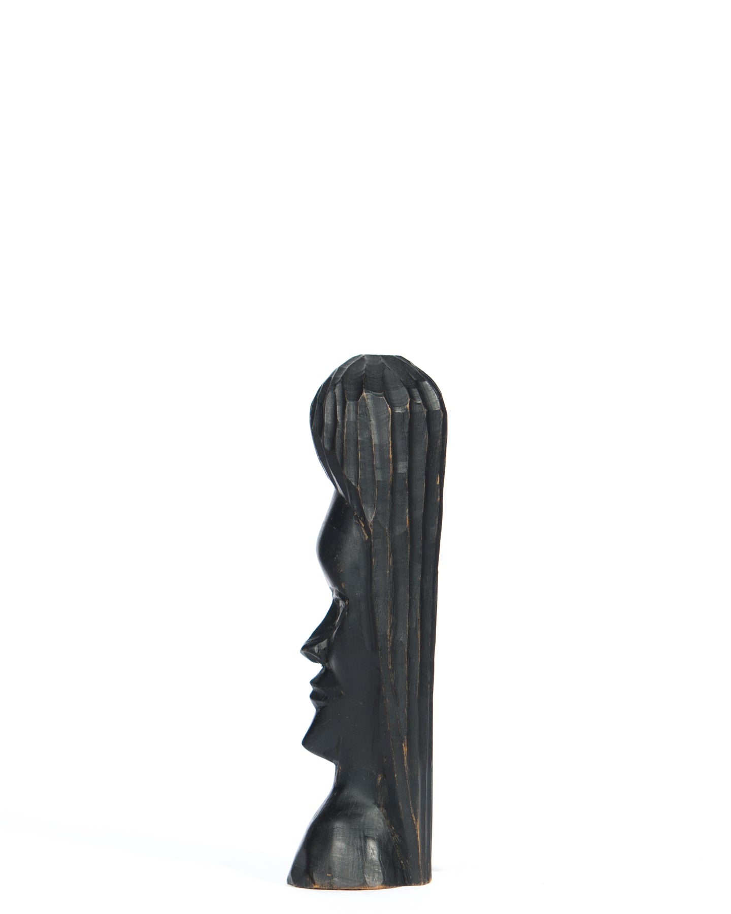 Hand Carved Small African Masked Bust (Shelf 12)
