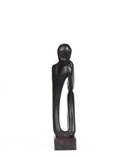 Hand Carved “Thinking Man” Statue (Shelf 12)
