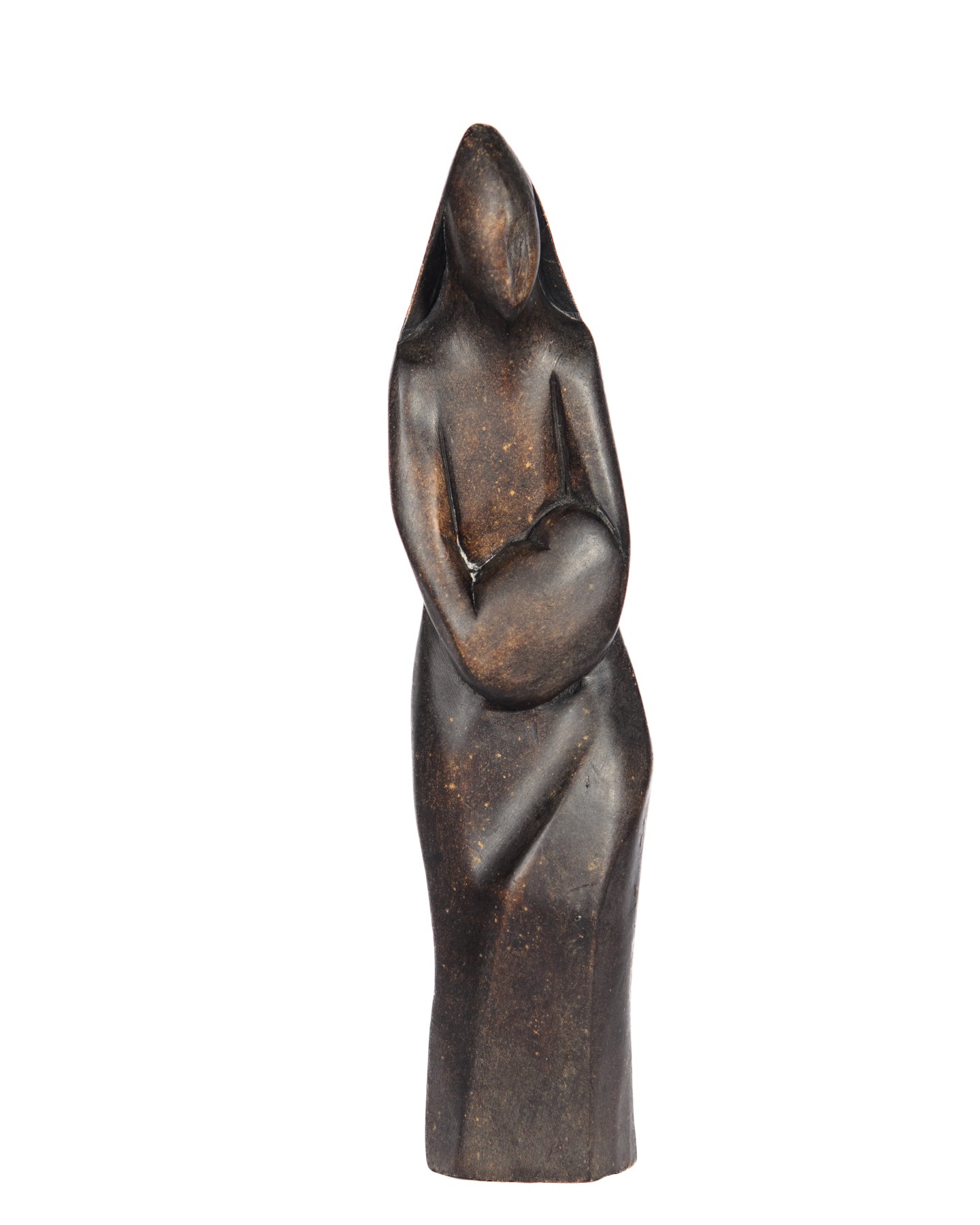 Hand Carved “Mother And Child” Statue (Shelf 12)
