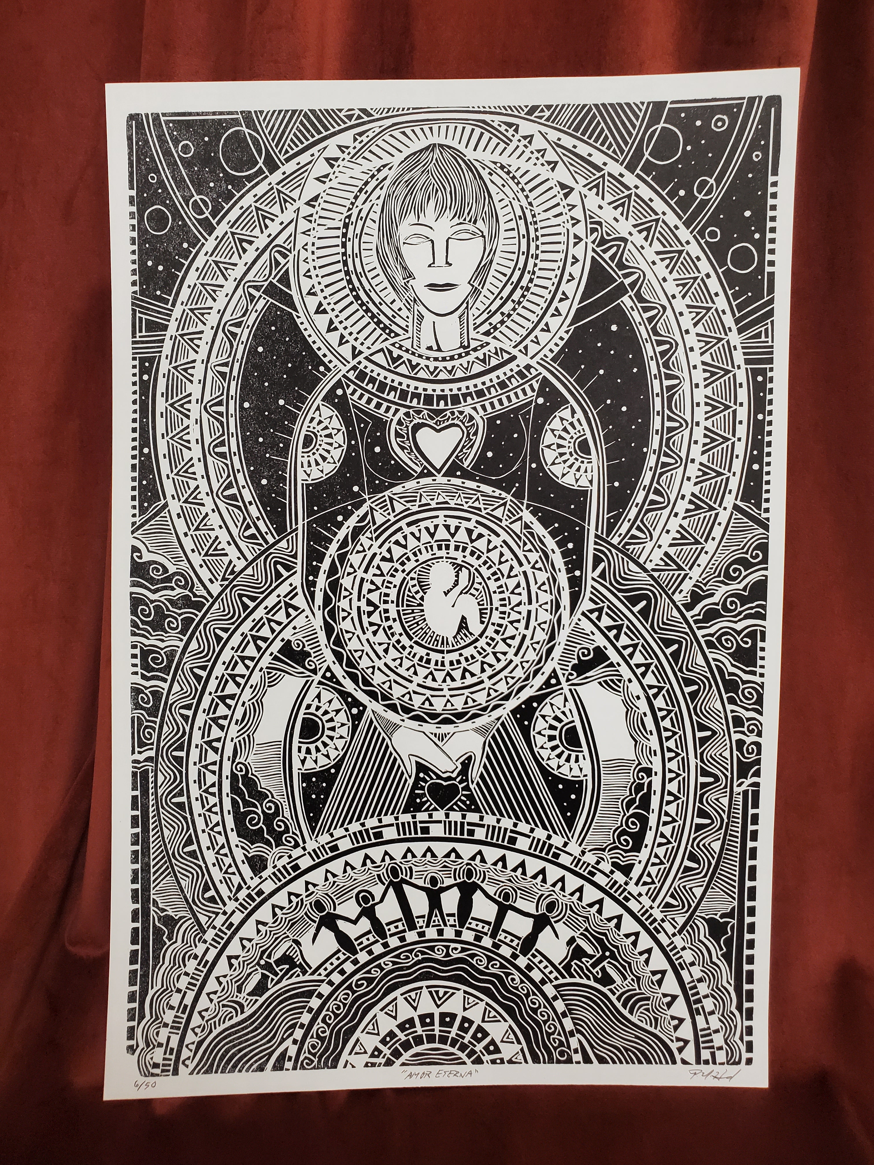 "Amor Eterna" Print by Perrion Hurd
