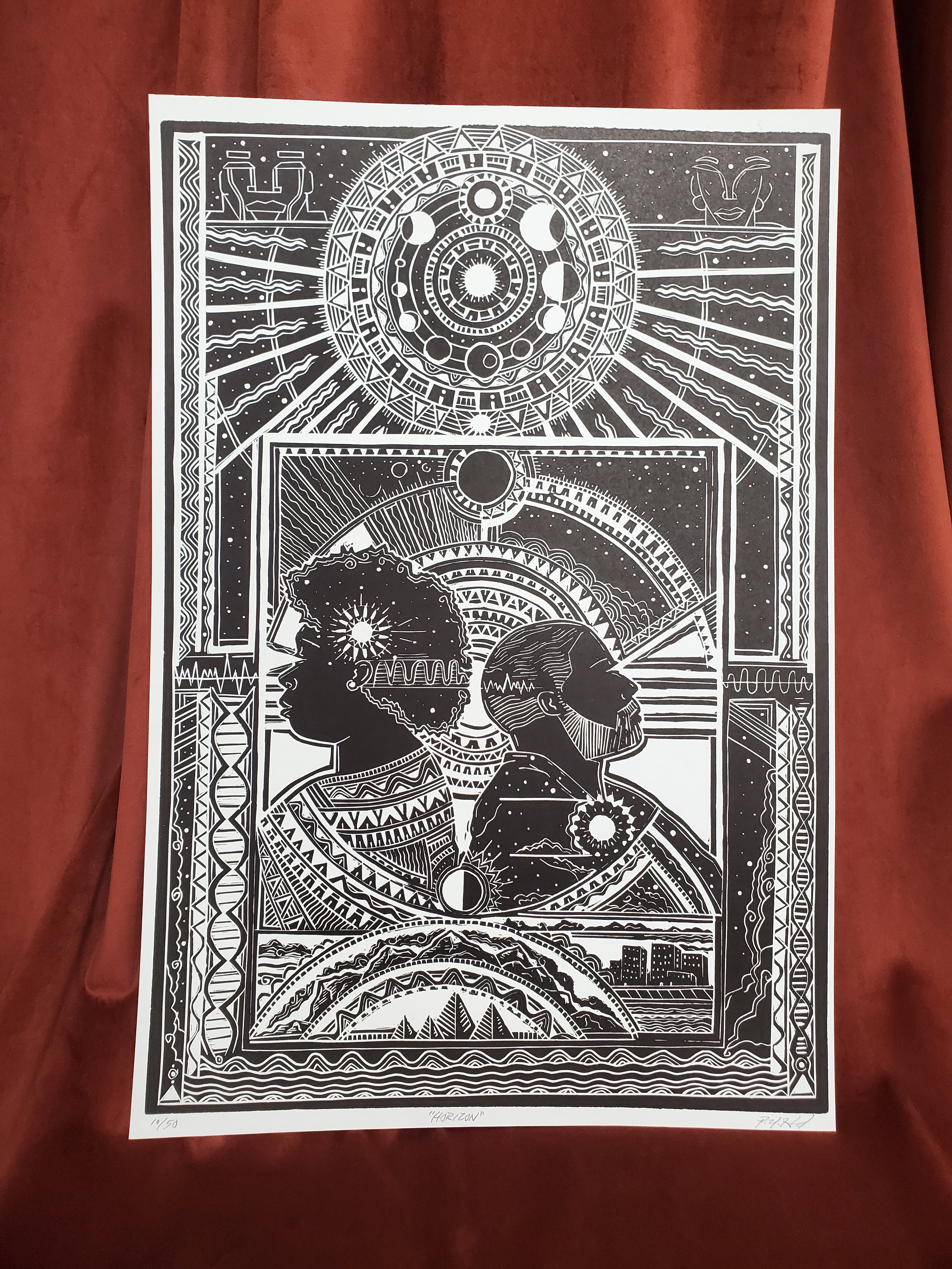 "Horizon" Print by Perrion Hurd