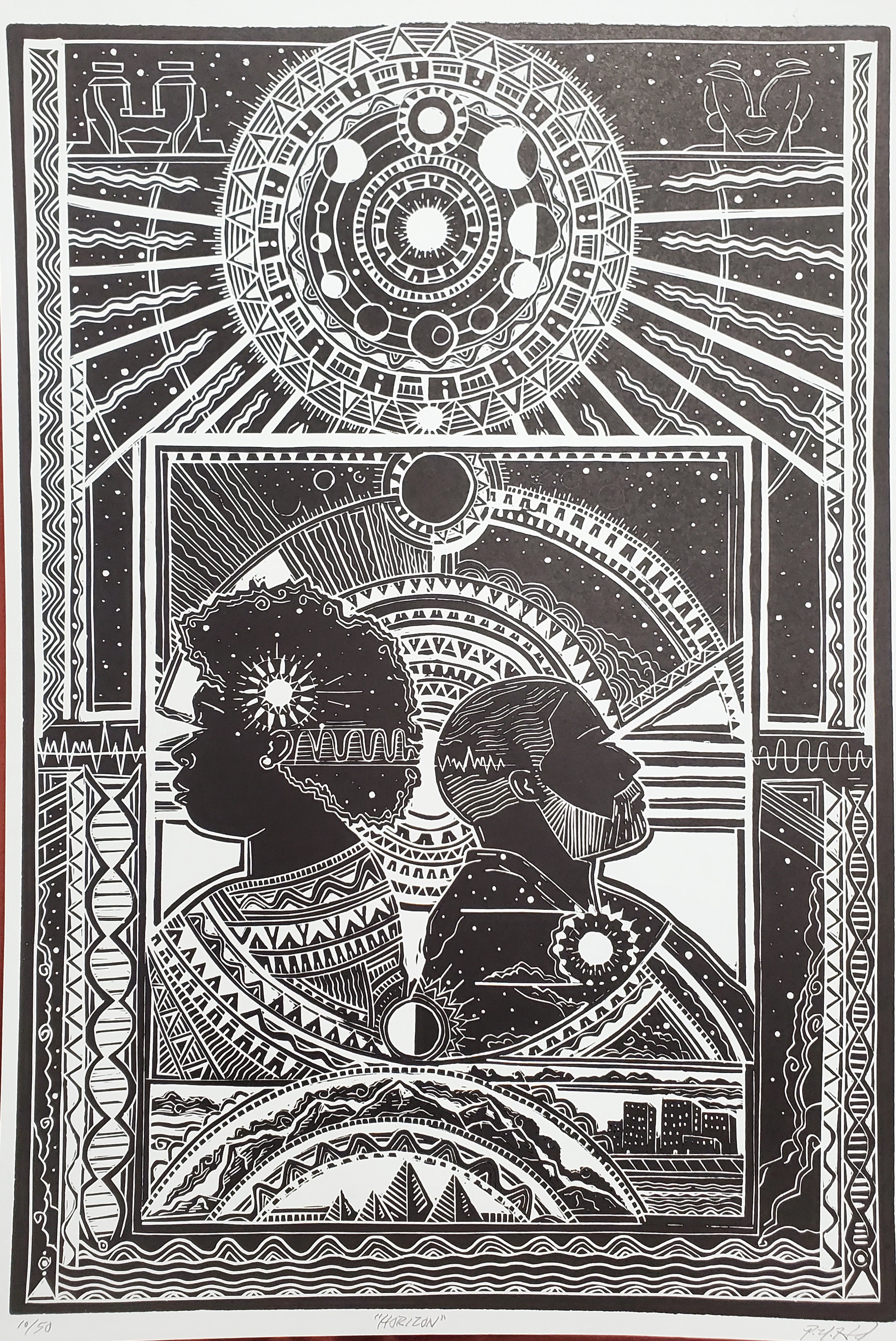 "Horizon" Print by Perrion Hurd