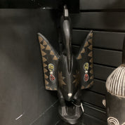 Hand Carved Large African Standing Bird Statue (shelf 10)