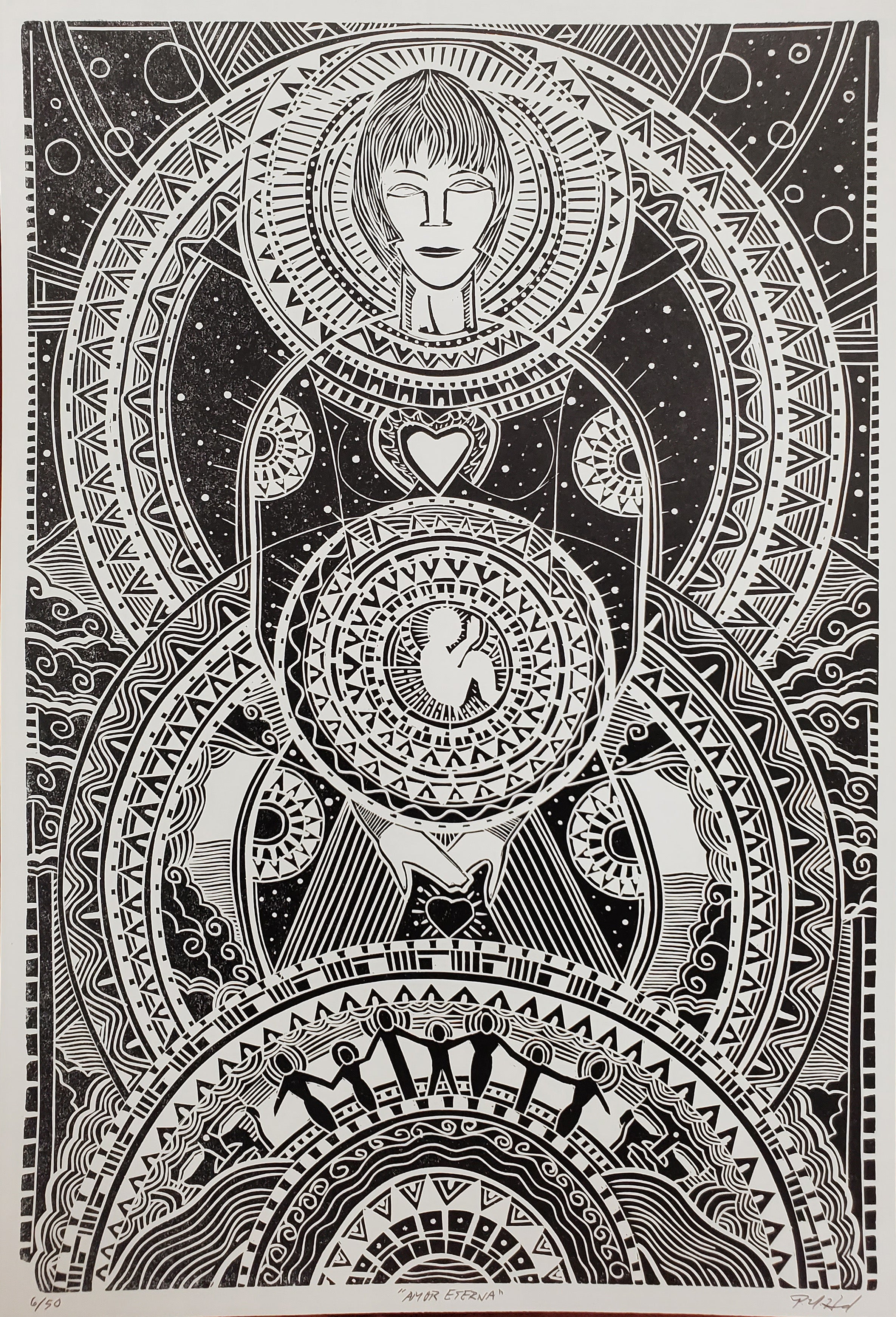 "Amor Eterna" Print by Perrion Hurd
