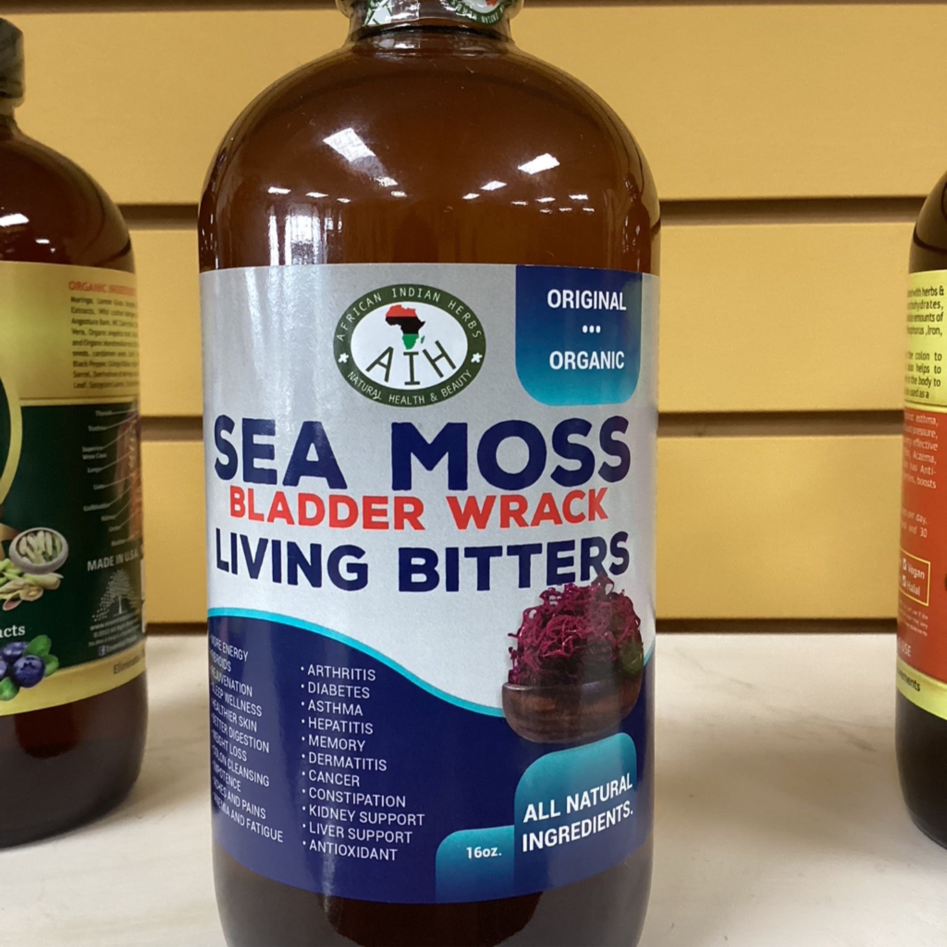 Sea Moss with Bladder Wrack Living Bitters Lg
